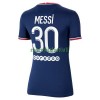Maillot de Supporter Paris Saint-Germain Lionel Messi 30 Domicile 2021-22 Pour Femme